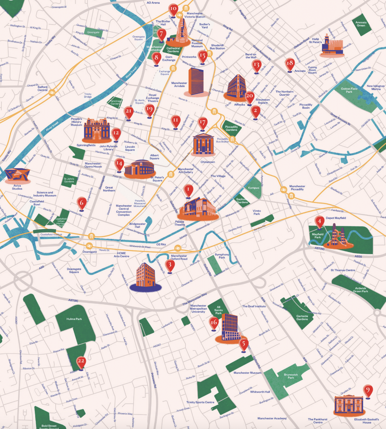 Mapping the Literary City - Manchester City of Literature