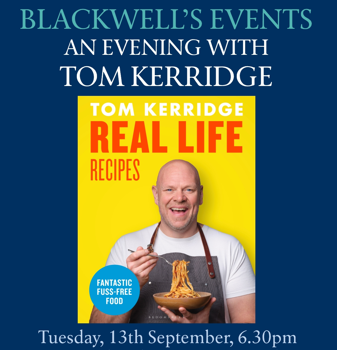 REAL LIFE RECIPES - An evening with Tom Kerridge - Manchester City of