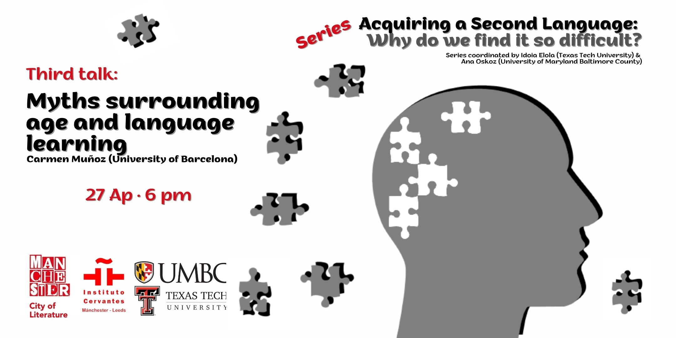 Myths surrounding age and language learning - Manchester City of Literature